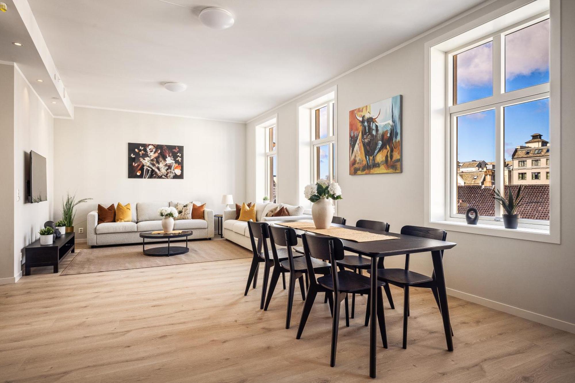 Allmenningen Apartments 卑爾根 外观 照片
