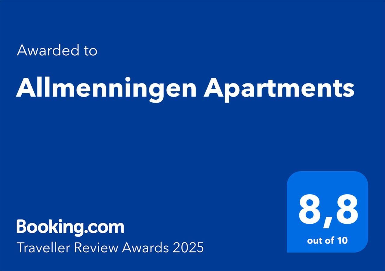 Allmenningen Apartments 卑爾根 外观 照片